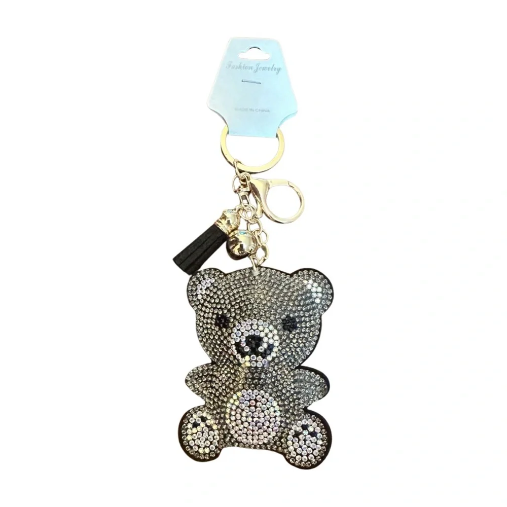 Sparkling Bear Keychain‎